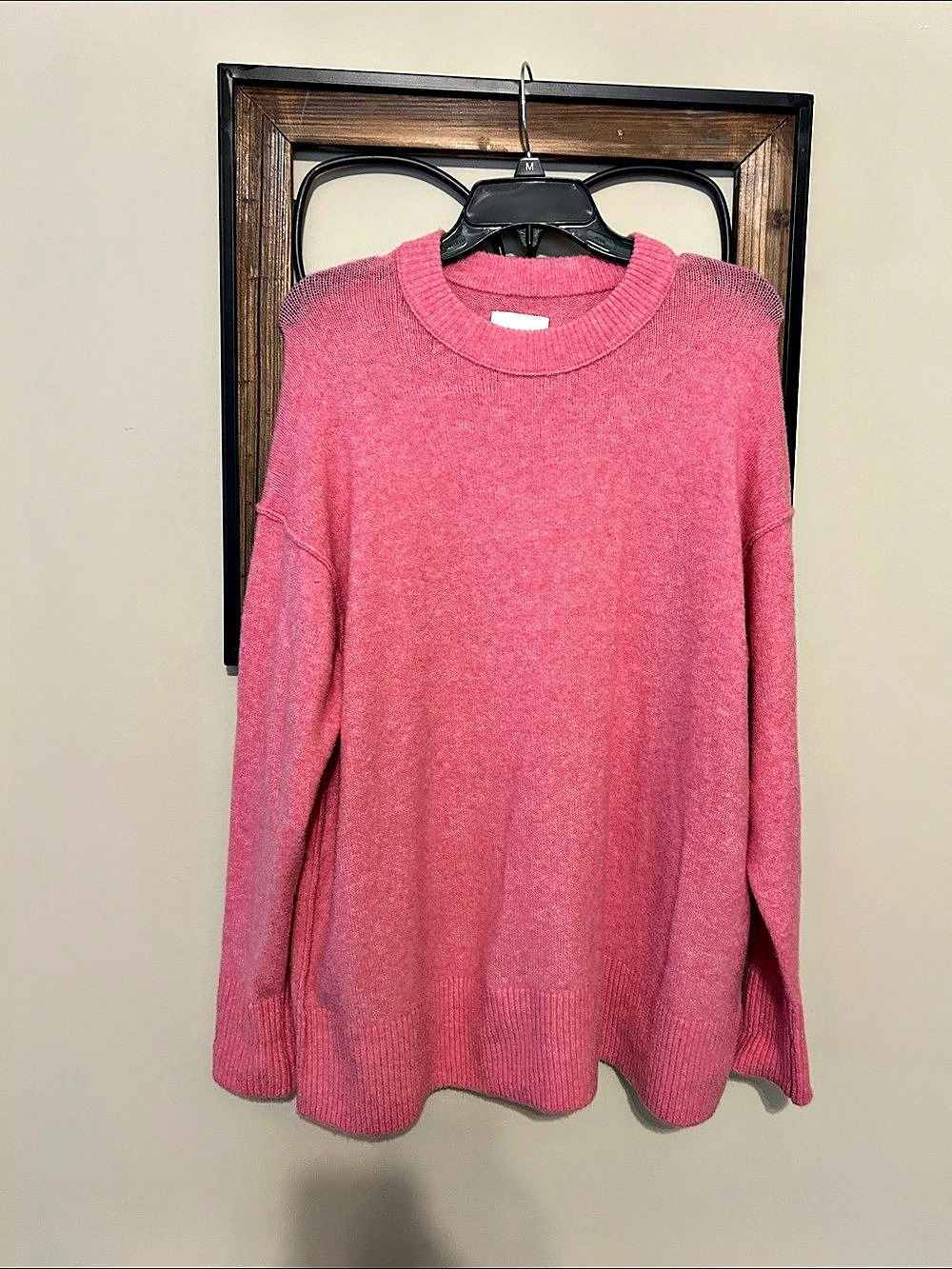 Aerie Pink Crew Neck Sweater Like New